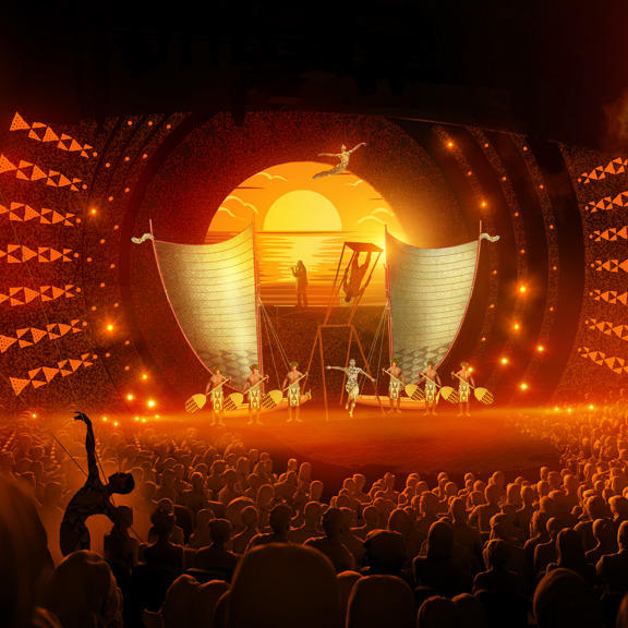 아우아나 액트 렌더링