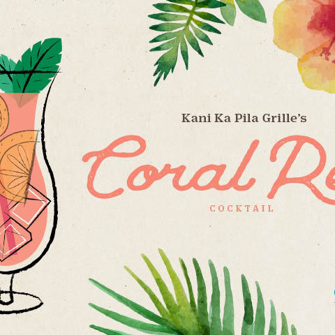Coral Reef Cocktail - Outrigger Reef Waikiki Beach Resort