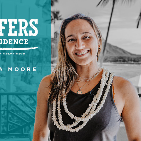 Carissa Moore - Surfers In Residence - Outrigger Waikiki Beach Resort