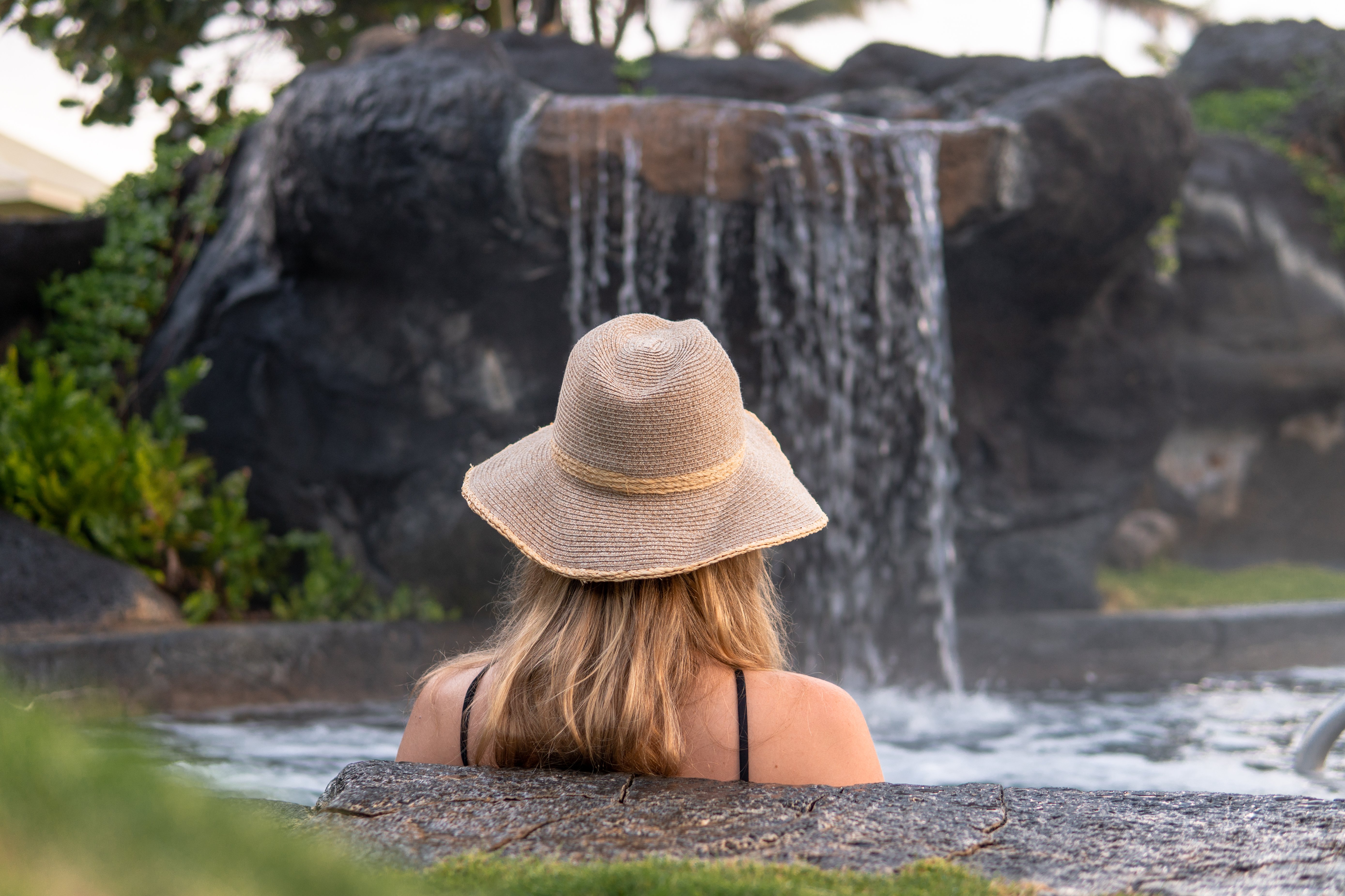 Relaxing at the pool at OUTRIGGER Kauai Resort & Spa